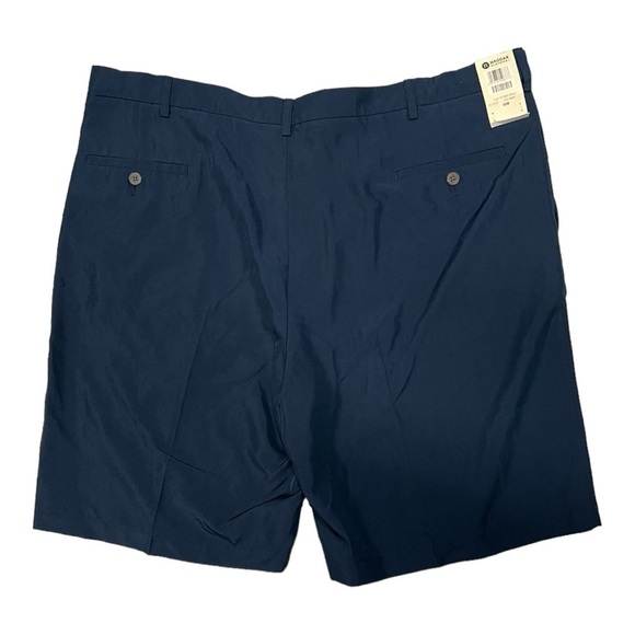 Haggar Navy Performance Shorts Moisture Wicking Size 44W/9.5” - Picture 2 of 6